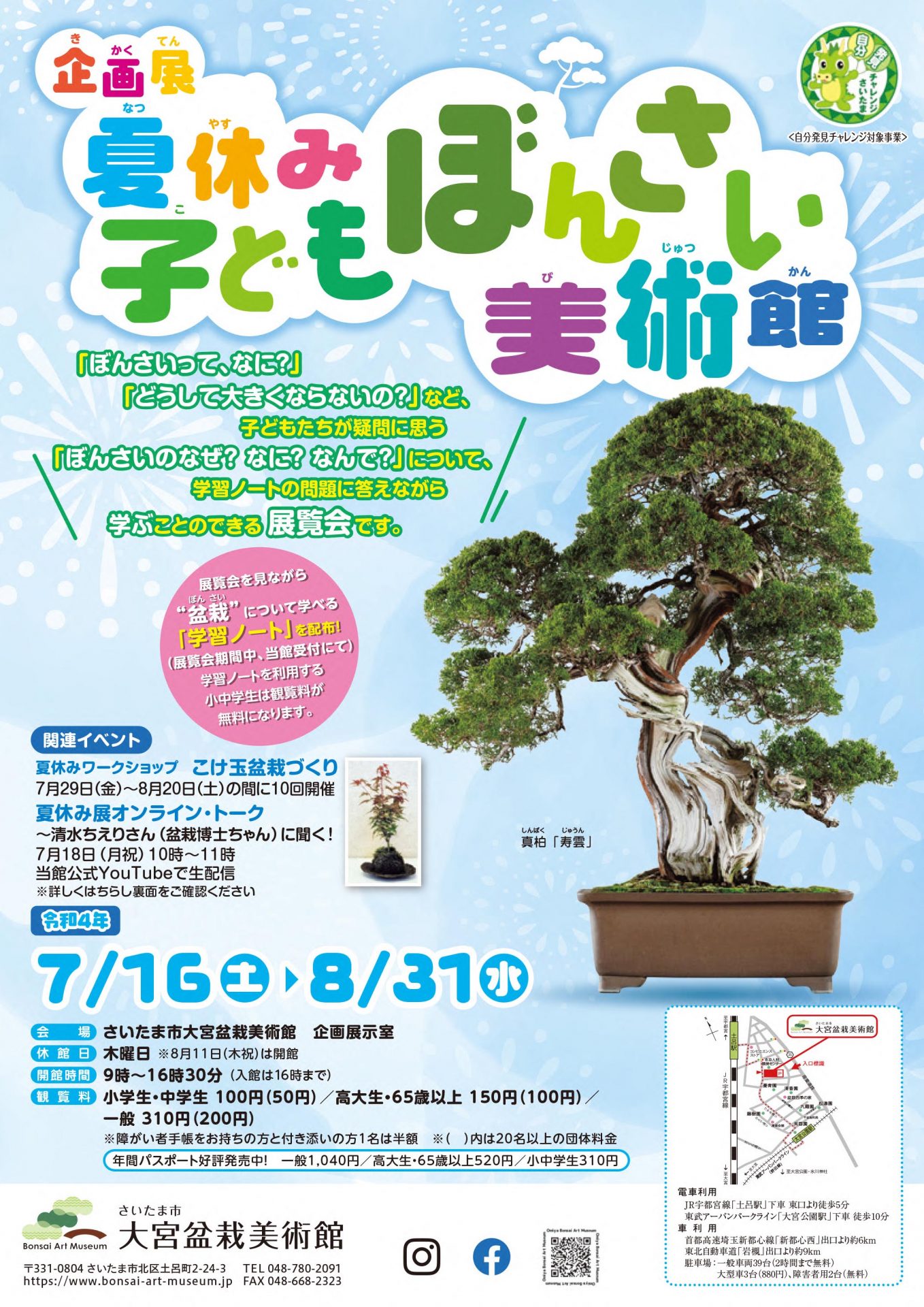 Bonsai Cultural Exhibition for Kids