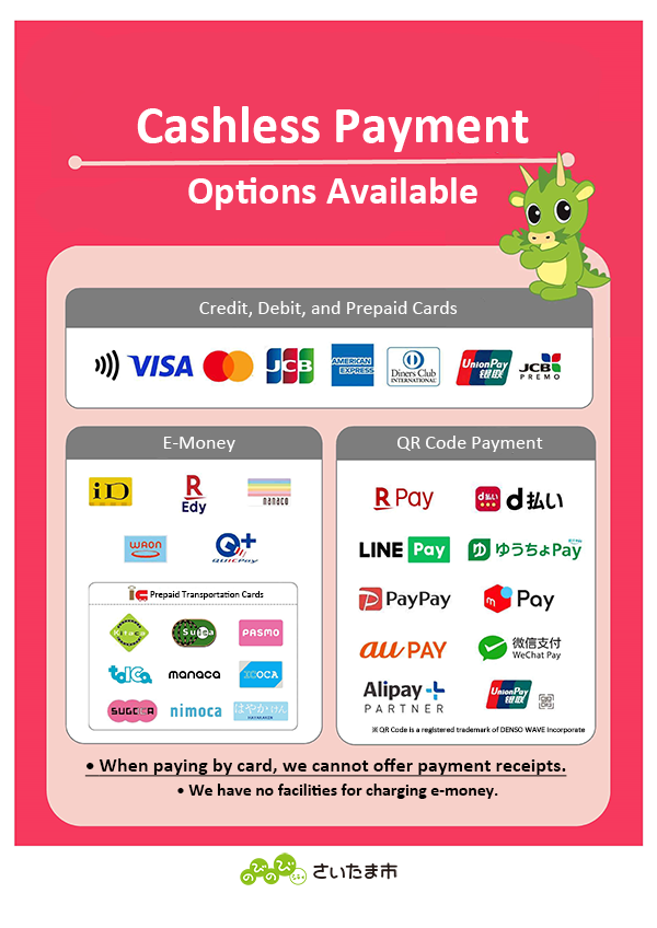 Cashless Payment Options